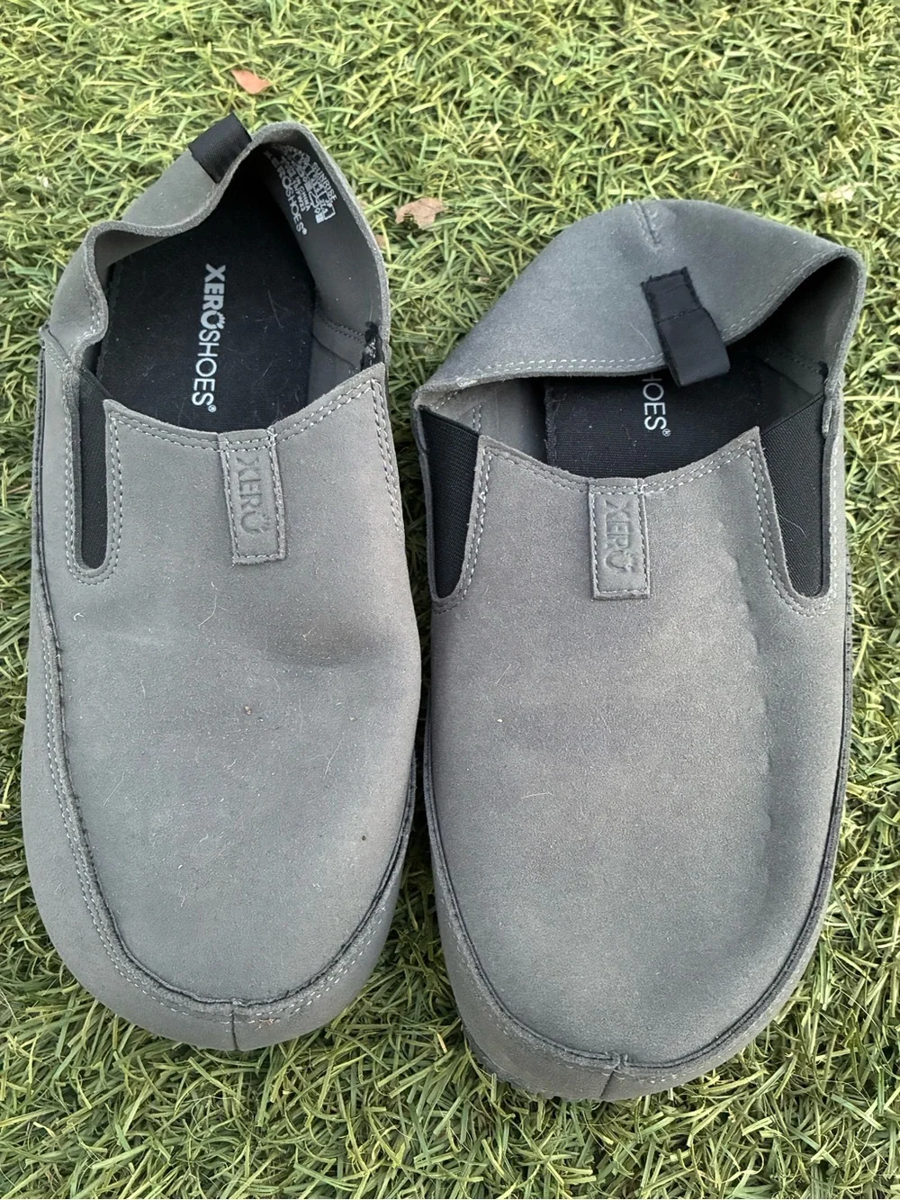 Xero Shoes Men’s Gray Slip-On Casual Loafers